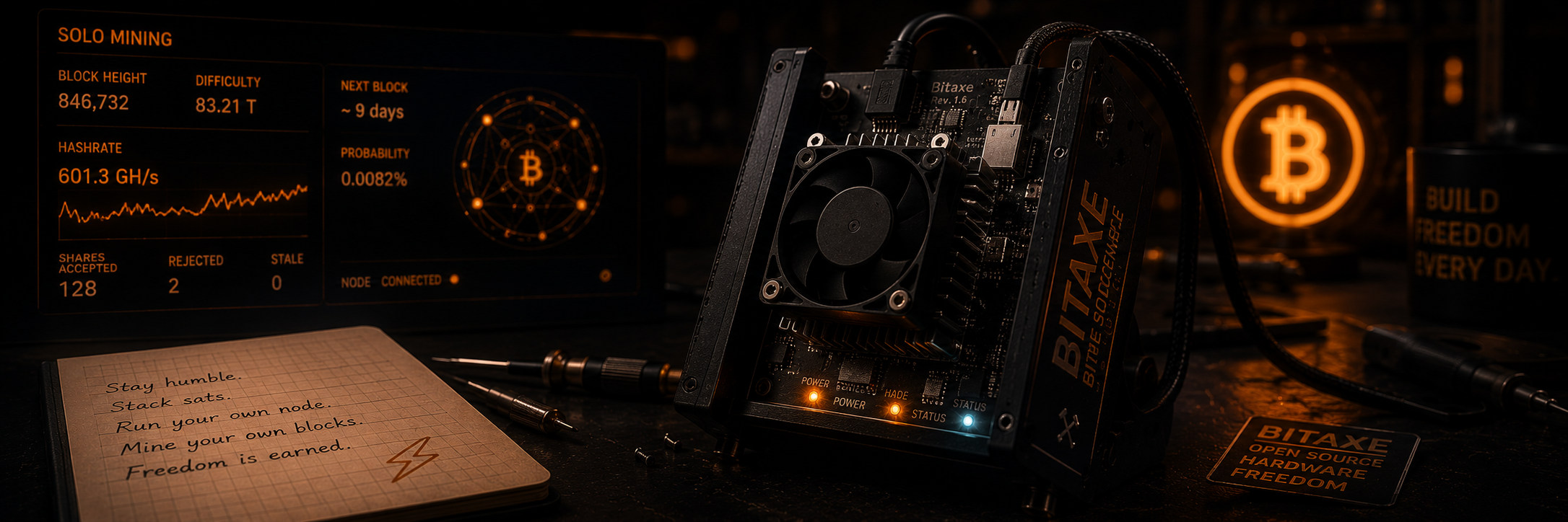 Bitaxe mining